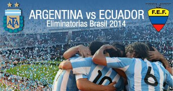 Venta de Entradas Argentina vs Ecuador Eliminatorias 2012 