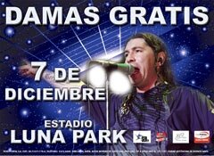 Damas Gratis en el Luna Park 2012: Fecha y precio de las entradas