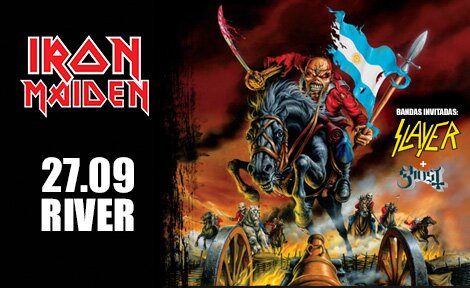 Iron Maiden en Argentina 2013: Entradas y precios