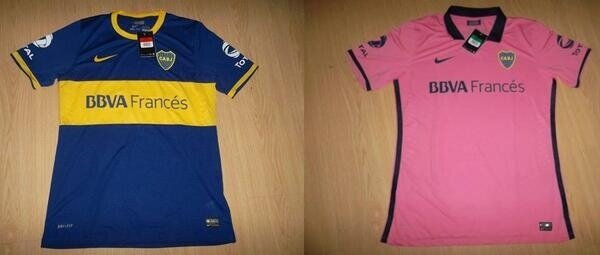 Nueva camiseta de Boca 2013: Color rosa