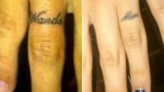 El tatuaje de Wanda Nara y Maxi López
