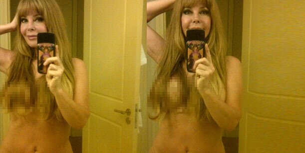 Graciela Alfano y sus fotos desnuda subidas a Twitter